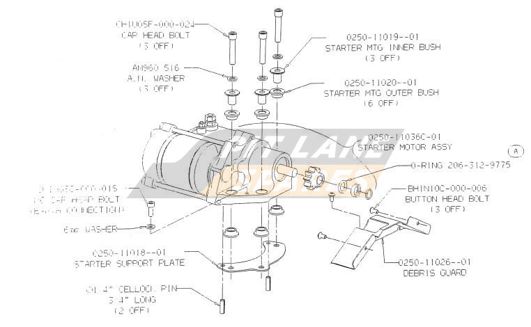 STARTER BRACKET ASSY